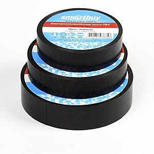 Изолента Smartbuy 15мм/10м черная