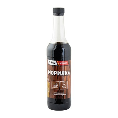 Морилка ПУФАС неводная Дуб 0,5л